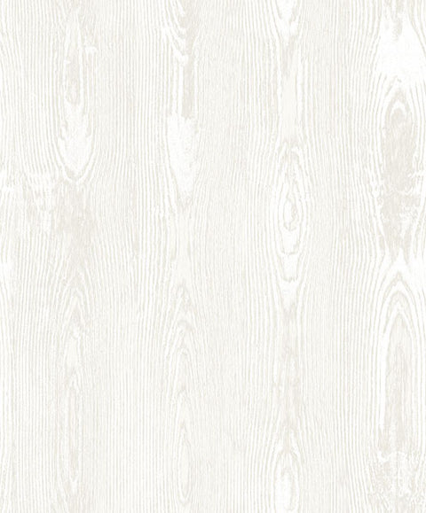 2959-SDM2001 Jaxson White Faux Wood Wallpaper