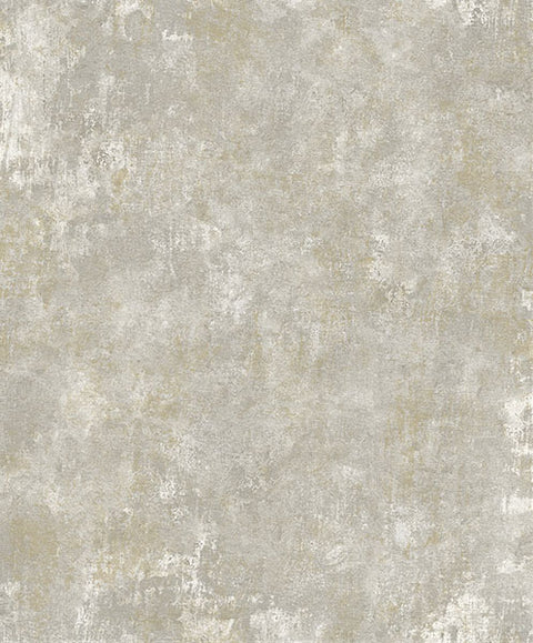 2959-SDMY5006 Axel Light Grey Patina Texture Wallpaper