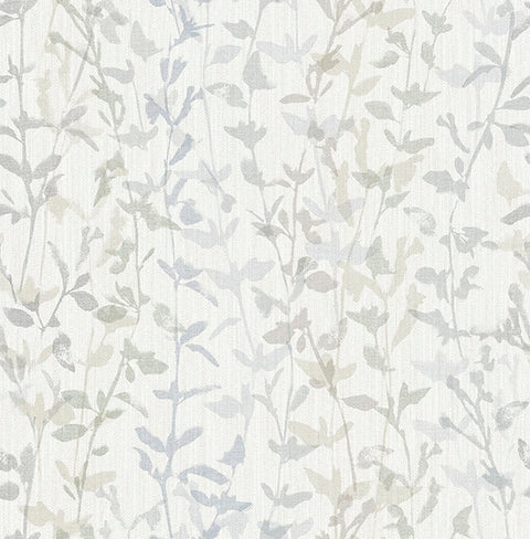2964-25935 Thea Grey Floral Trail Wallpaper