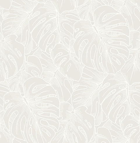 2964-87340 Balboa White Botanical Wallpaper