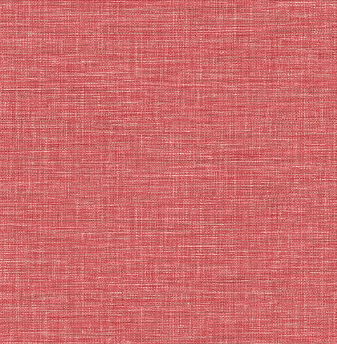 2969-24117 Exhale Coral Woven Texture Wallpaper