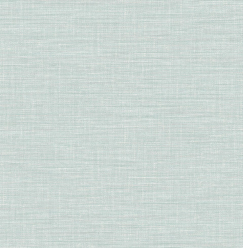 2969-25850 Exhale Blue Woven Texture Wallpaper