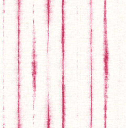 2969-26050 Orleans Pink Shibori Faux Linen Wallpaper