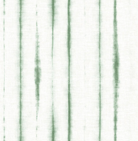 2969-26051 Orleans Green Shibori Faux Linen Wallpaper