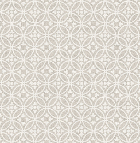 2970-26135 Larsson Grey Ogee Wallpaper