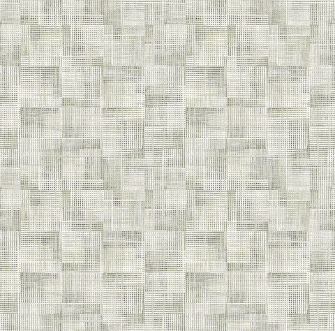 2971-86159 Ting Sage Abstract Woven Wallpaper