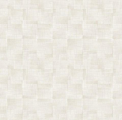 2971-86161 Ting Cream Abstract Woven Wallpaper
