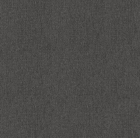 2971-86305 Sydney Charcoal Faux Linen Wallpaper