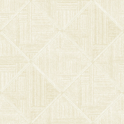 2975-26209 Cade Yellow Geometric Wallpaper