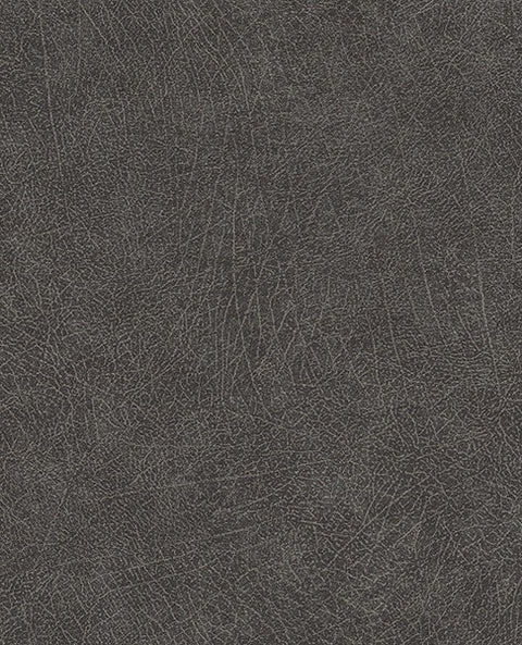 300516 Latigo Charcoal Leather Wallpaper