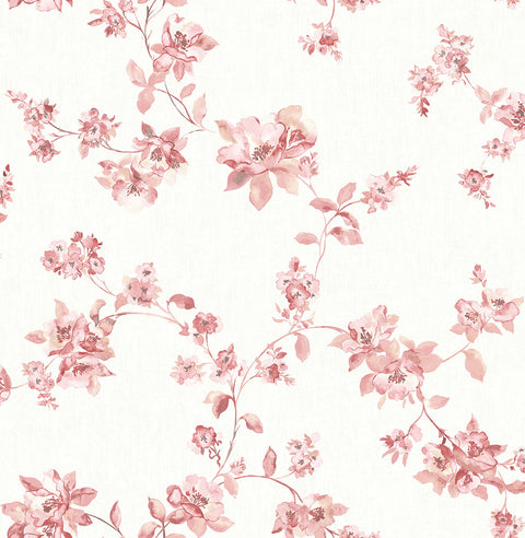Cyrus Rose Floral Wallpaper