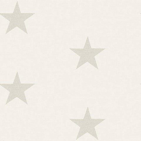 3119-13064 McGraw Grey Stars Wallpaper