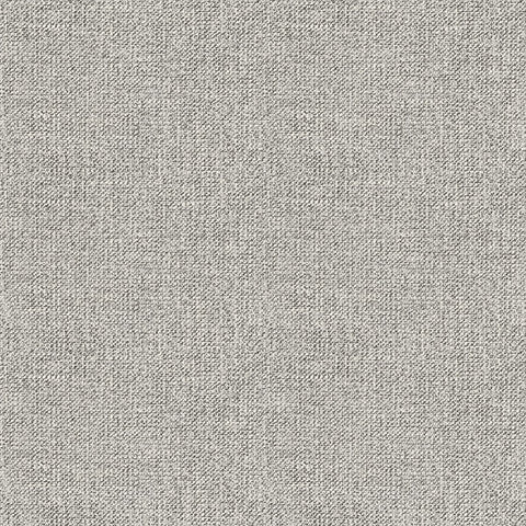 3119-13521 Waylon Charcoal Faux Fabric Wallpaper