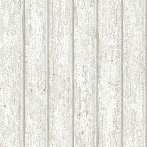 3119-66106 Jack White Weathered Clapboards Wallpaper