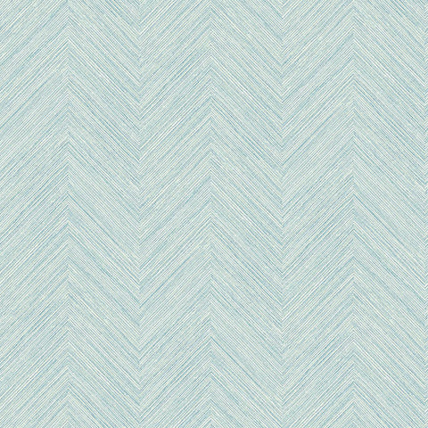 3120-13672 Caladesi Teal Faux Linen Wallpaper