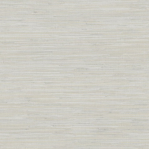 3120-256018 Waverly Light Grey Faux Grasscloth Wallpaper