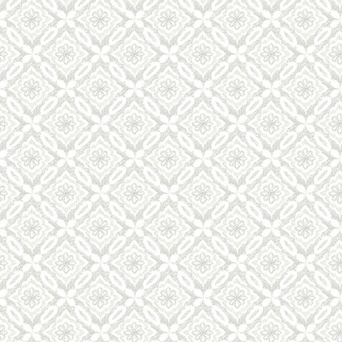 3122-10700 Hugson Grey Quilted Damask Wallpaper