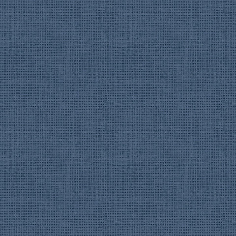 3123-10002 Nimmie Navy Basketweave Wallpaper