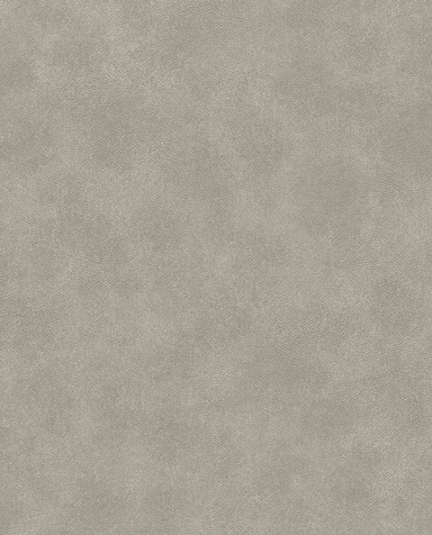 Resource Holstein Grey Faux Leather Wallpaper