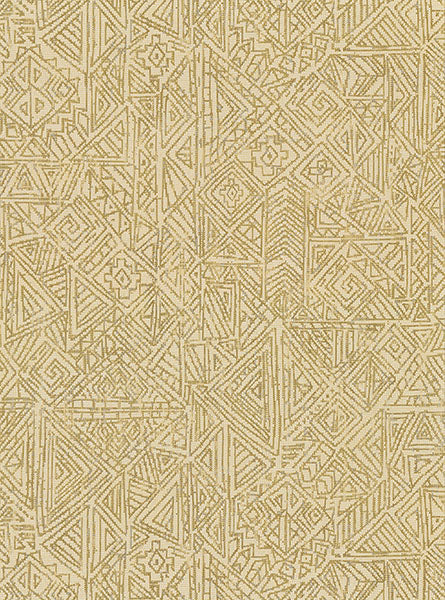 391522 Longmont Gold Global Geometric Wallpaper