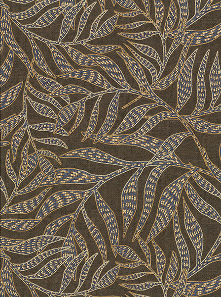 391550 Montrose Brown Leaves Wallpaper