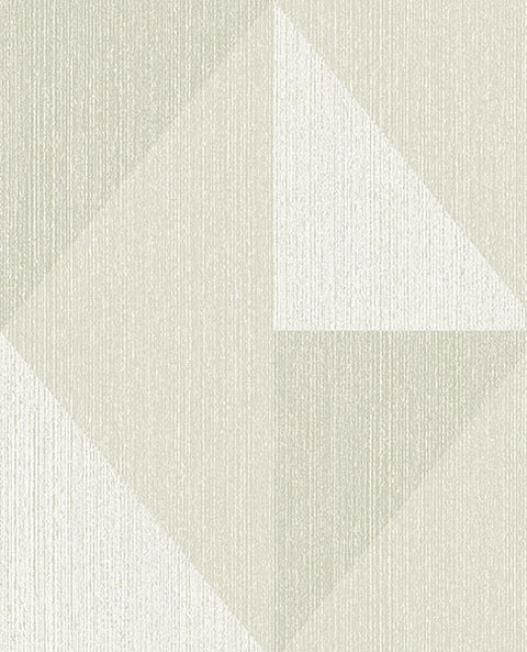 395820 Diamond Grey Tri-Tone Geometric Wallpaper