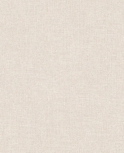395840 Tweed Cream Faux Fabric Wallpaper