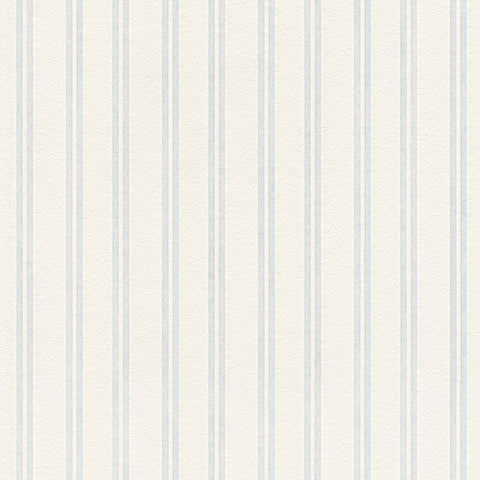4000-2435-15 Elliott White Stripe Paintable Wallpaper
