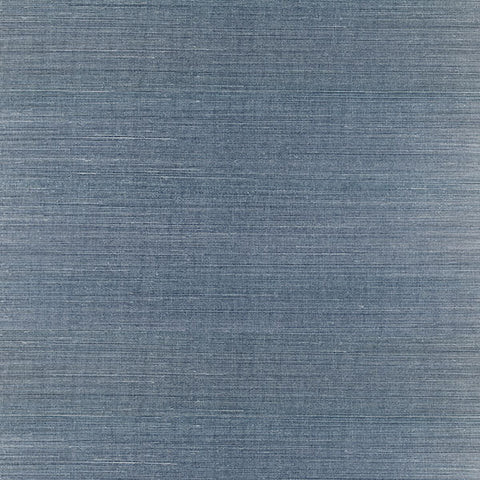 4018-0003 Lamphu Blue Grasscloth Wallpaper
