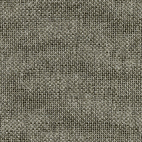 4018-0030 Gaoyou Taupe Paper Weave Wallpaper