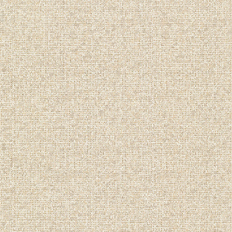 4019-86480 Maia Gold Faux Linen Wallpaper