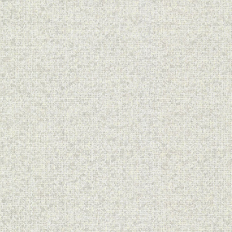 4019-86482 Maia Platinum Faux Linen Wallpaper