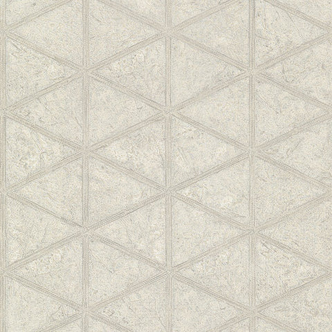4019-86489 Mayari Platinum Tiled Wallpaper