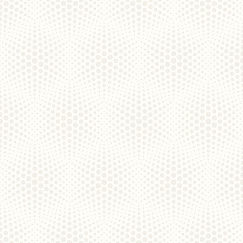 4020-50600 Milo White Bubble Geometric Wallpaper