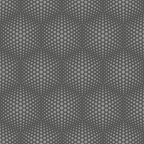 4020-50609 Milo Dark Grey Bubble Geometric Wallpaper