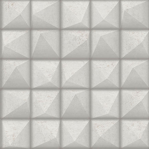 4020-78609 Dax Grey 3D Geometric Wallpaper