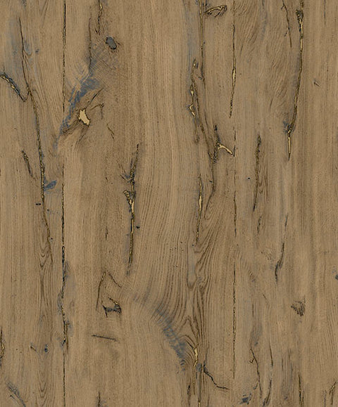 4020-86018 Jackson Light Brown Wooden Plank Wallpaper