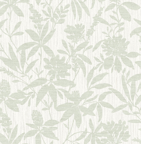 4025-82535 Riemann Green Floral Wallpaper