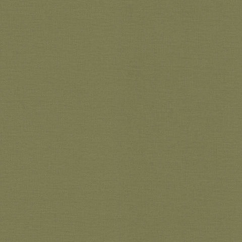 4035-452068 Umi Green Faux Linen Wallpaper