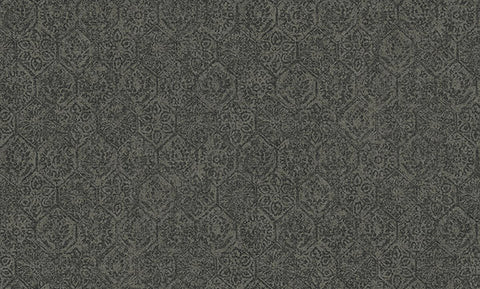 4044-38022-3 Edsel Charcoal Geometric Wallpaper