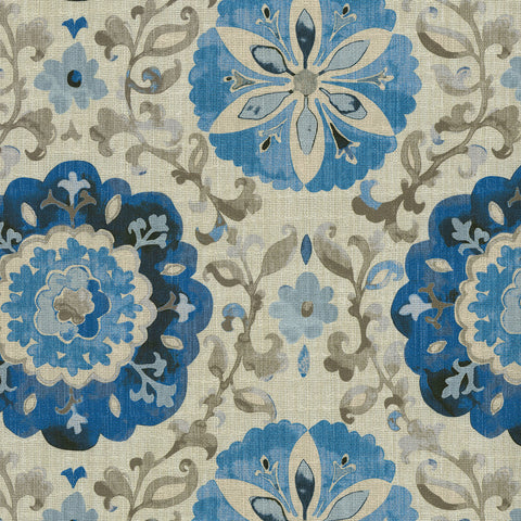 Soumak Suzani 410331 Lapis PKL Studio Waverly Fabric