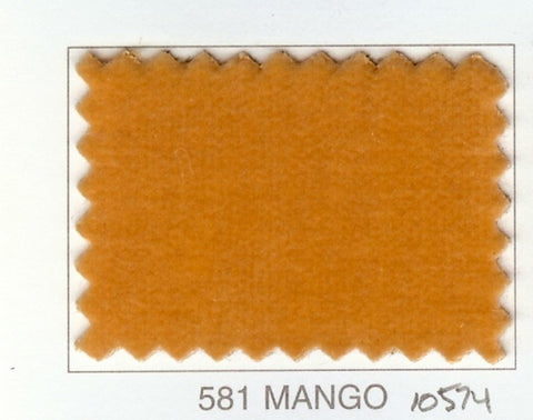 Velvet Upholstery Fabric Como 581 Mango