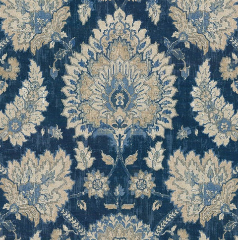 Castleford Indigo Waverly Fabric