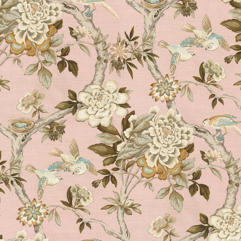 Mudan  680140 Blush Waverly Fabric