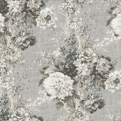 Ballad Bouquet 680160 Platinum Waverly Fabric