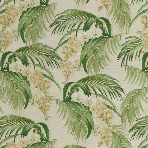Orchid Haven 802582 Lemongrass Tommy Bahama Home Fabric