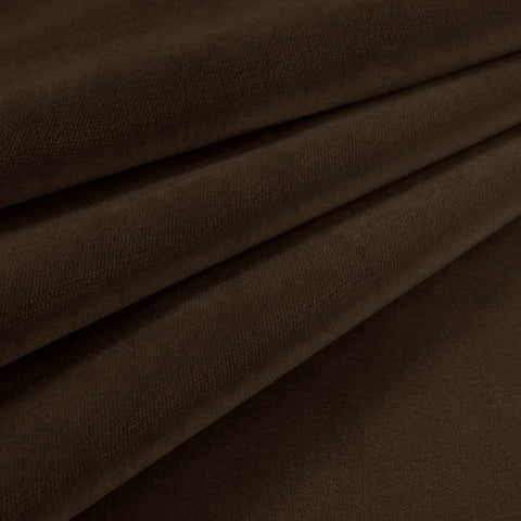 Velvet Upholstery Fabric Como 335 Brown
