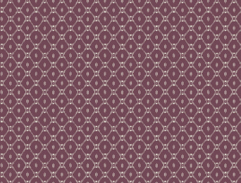 AF6527 Purple Fretwork Wallpaper