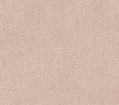 AF6538 Coral Bantam Tile Wallpaper