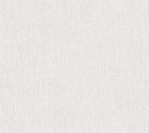 AF6541 White Threaded Silk Wallpaper